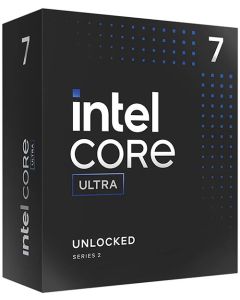 Intel Core Ultra 7 265K - Core Ultra 7 (Series 2) Arrow Lake 20-Core (8P+12E), LGA 1851, 125W Desktop Processor - BX80768265K